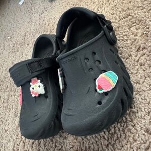 Black girl crocs